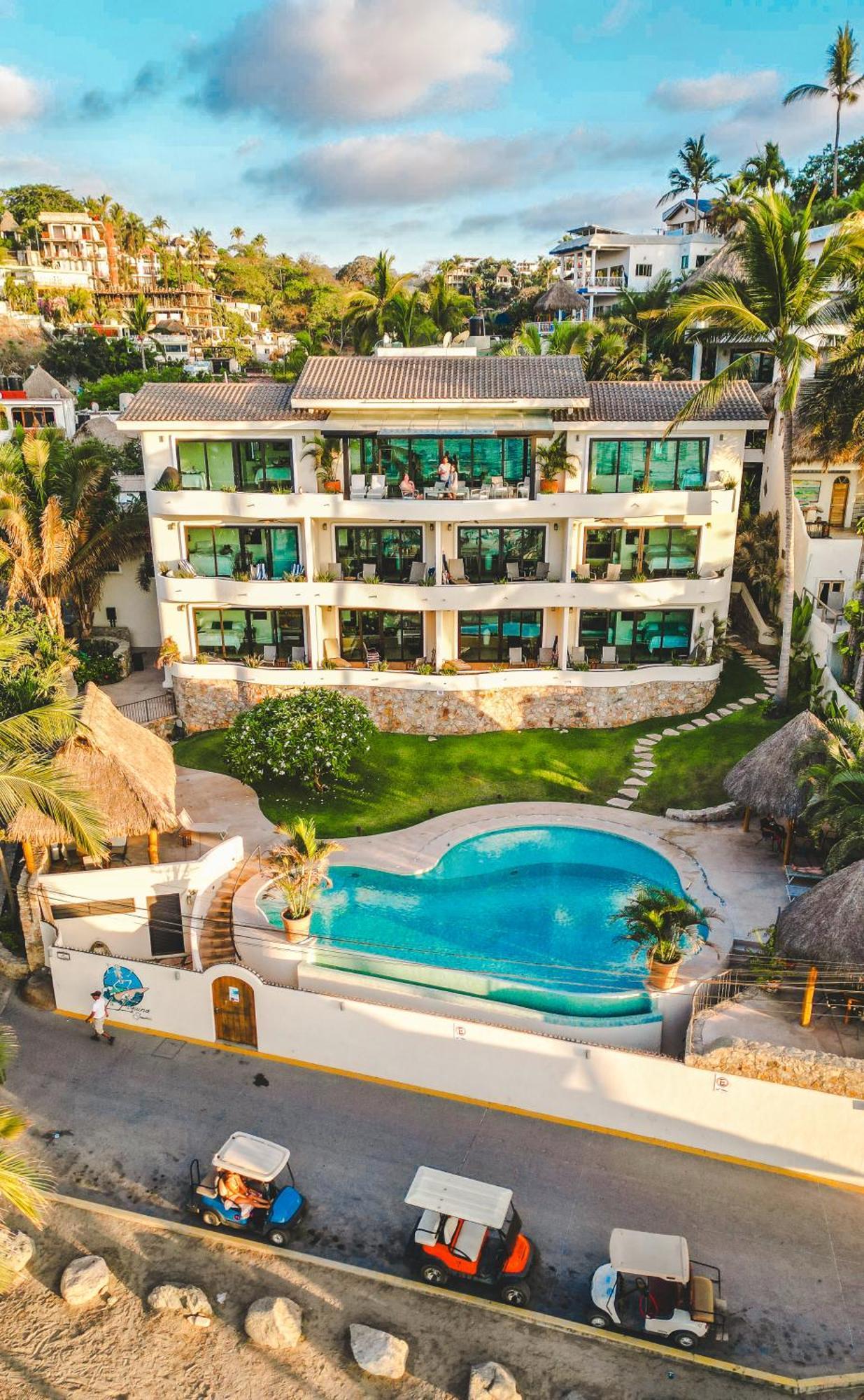 La Esquina Aparthotel Sayulita Buitenkant foto